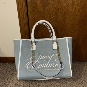 Juicy couture denim tote